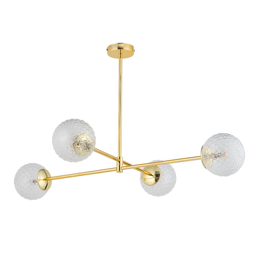 Люстра TK Lighting 4605 CADIX GOLD купити