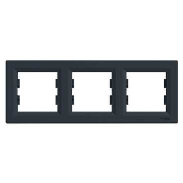 Рамка 3-постова горизонтальна, антрацит (EPH5800371) купити