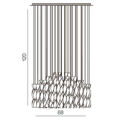 Люстра Azzardo AZ1697 Fly купити