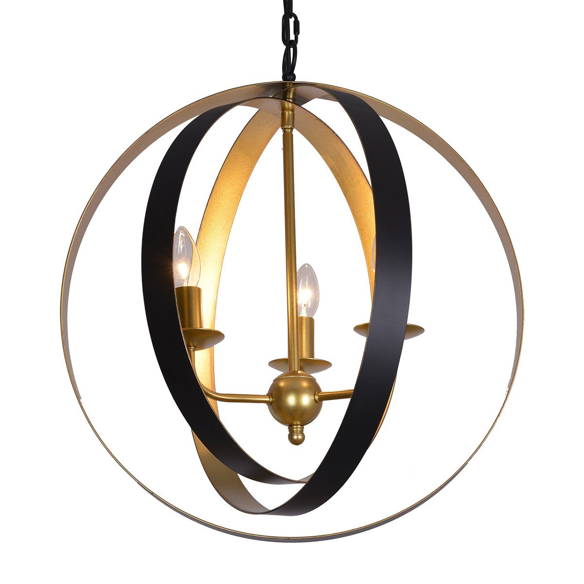 Подвесной светильник ITALUX MD-BR16483-D3-B/G Kaia купити