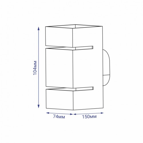 Настенный светильник Feron AL8002 белый (40162) купити