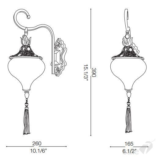 Бра Ideal Lux HAREM AP1 (115962) купити