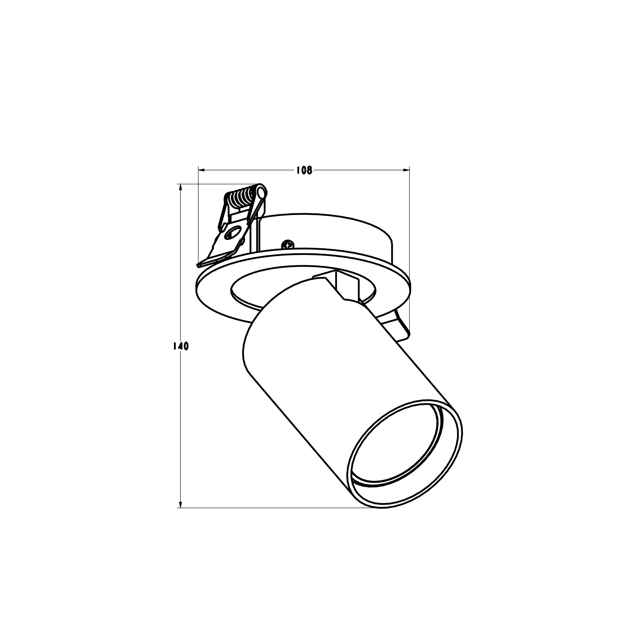 Точковий світильник Zuma Line ACGU10-149 TURY 1 купити
