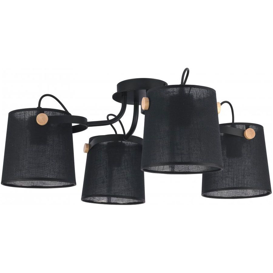 Люстра TK Lighting 1574 CLICK BLACK купити