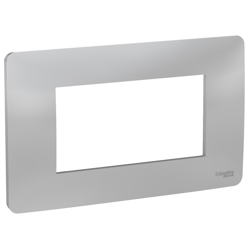 Рамка 4-модульная, UNICA MODULAR, NU210430, алюминий купити