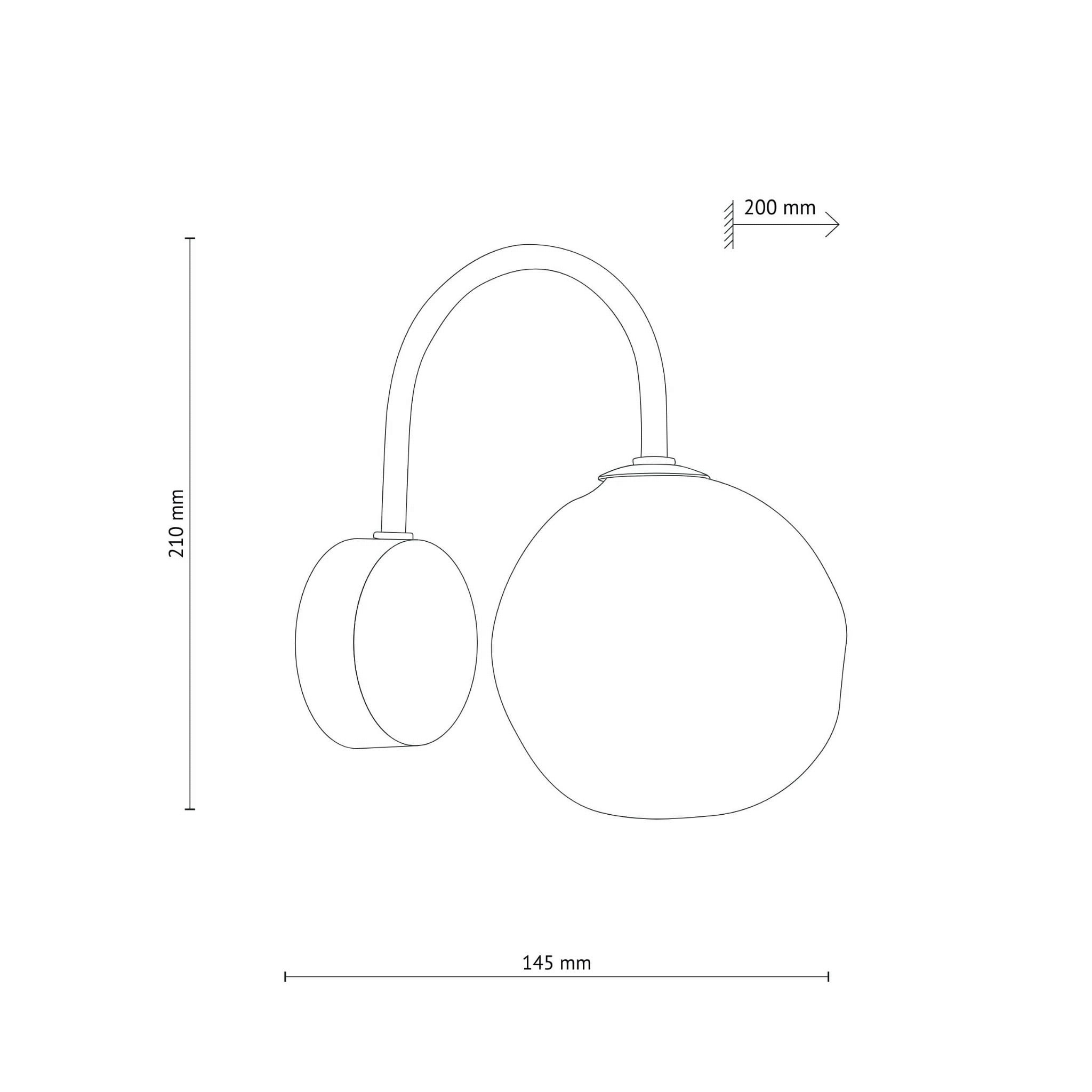 Бра TK LIGHTING 11024 LAVA купити