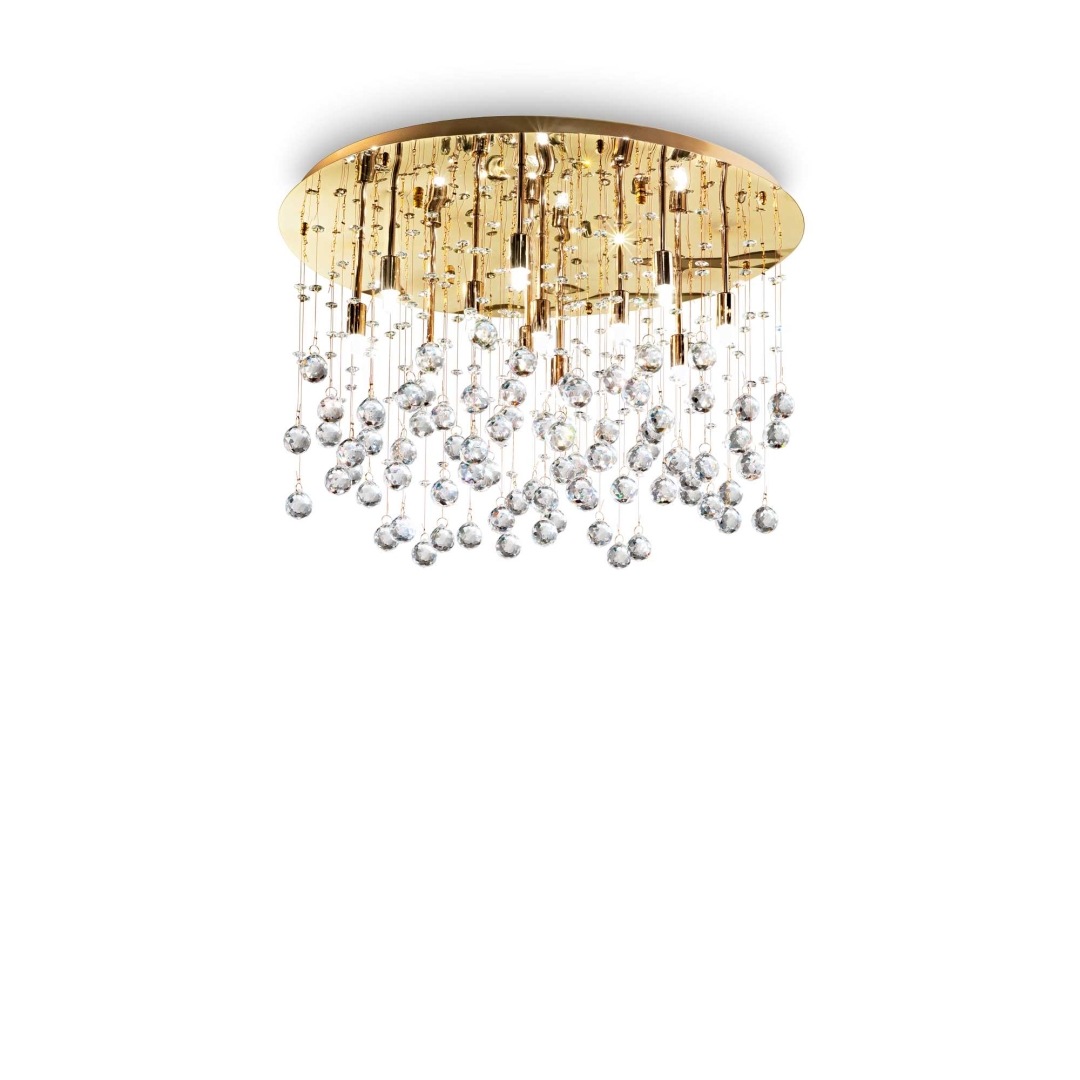 Люстра Ideal Lux MOONLIGHT PL12 ORO купити