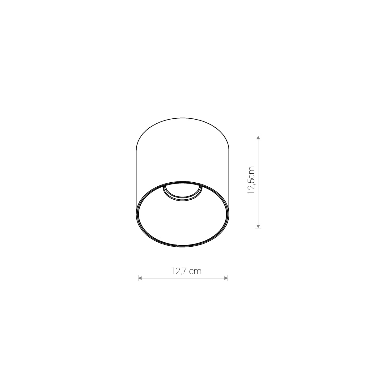 Точковий світильник Nowodvorski 8220 Point Tone white/silver купити