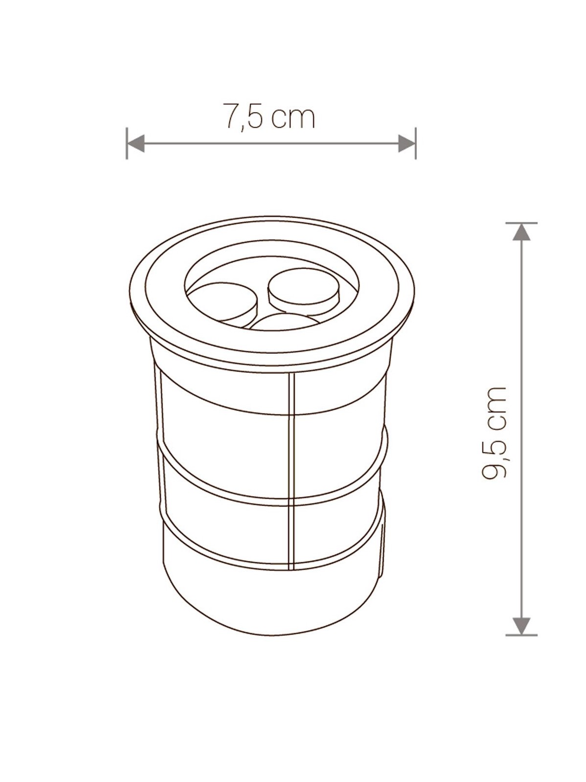 Уличный светильник Nowodvorski 9104 Picco LED L купити