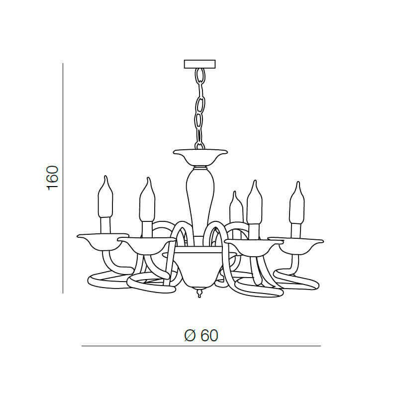 Люстра Azzardo AZ0847 Bolton 5 купити