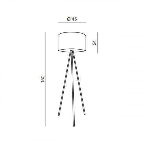 Торшер Azzardo AZ3010 Finn купити