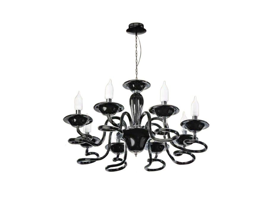 Люстра Azzardo BOLTON 8 B0038-8P BLACK (5901238408482) купити