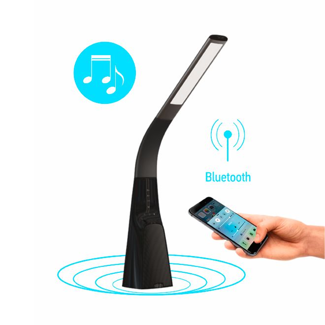 Настольная лампа Intelite desklamp Sound 9W (DL7-9W-BL) купити