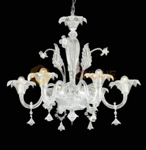 Люстра Ideal Lux CA VENDRAMIN SP6 TRASPARENTE купити