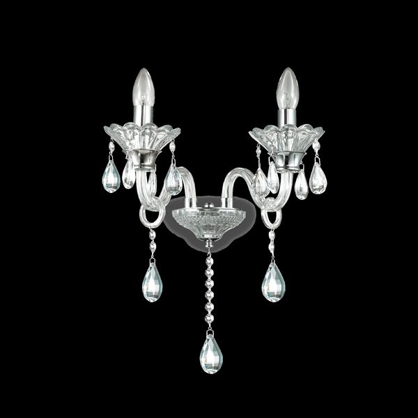 Бра Ideal Lux COLOSSAL AP2 TRASPARENTE купити