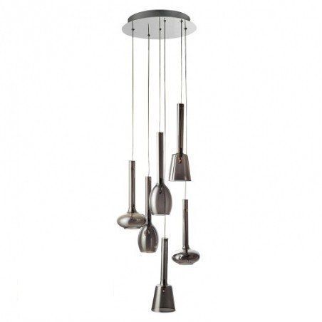 Подвесной светильник Searchlight 5056-6sm Vibrant купити