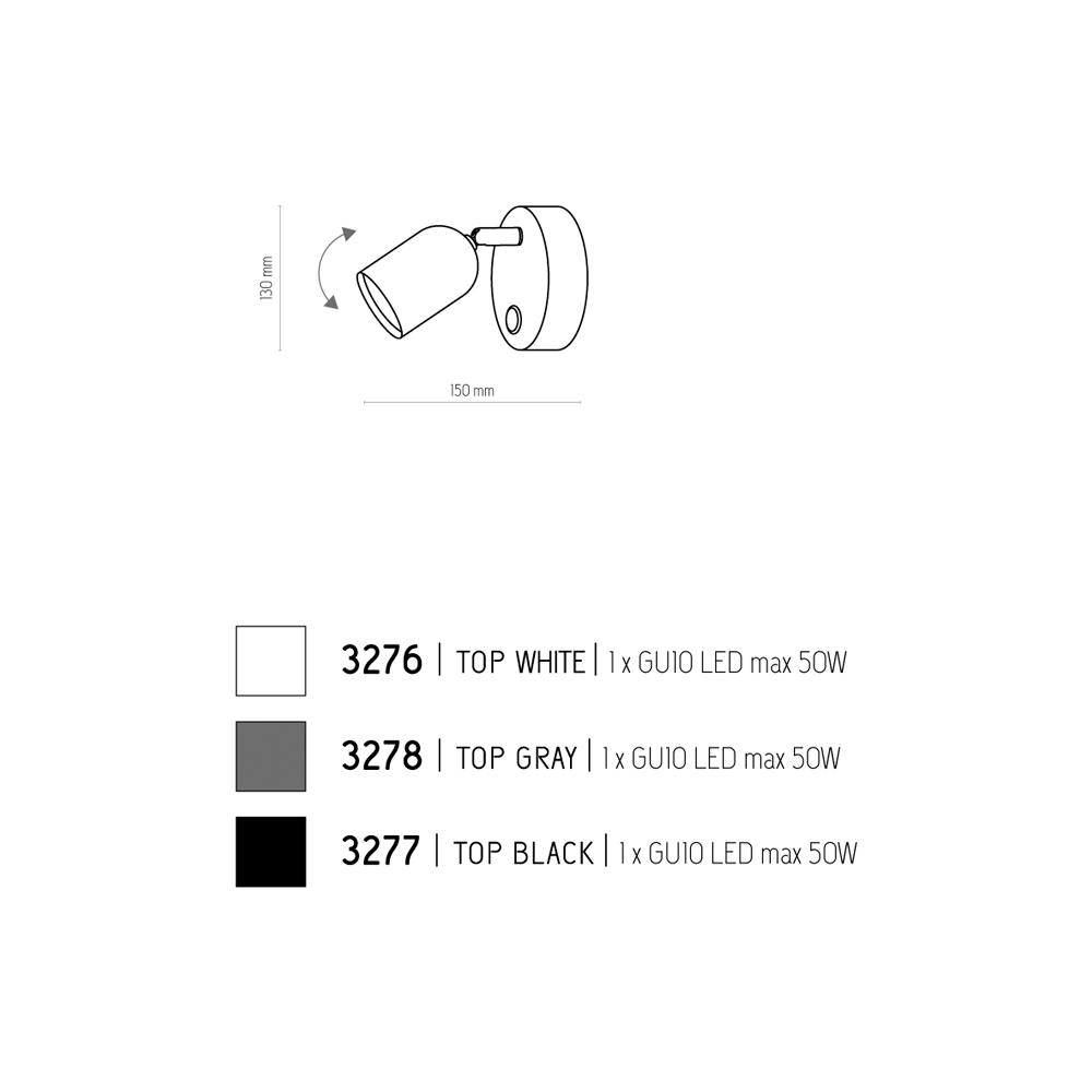 Спот TK Lighting 3298 TOP купити