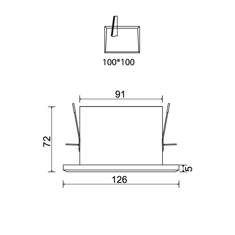 Точковий світильник Maytoni DL008-2-01-W Metal купити