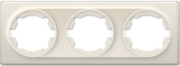 Рамка на 3 прилади OneKeyElectro, колір бежевий (OKE300302) купити