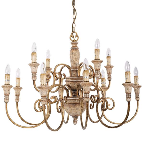 Люстра Ideal Lux PALIO SP12 RUGGINE купити