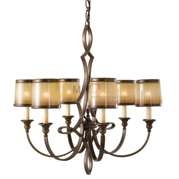 Люстра Feiss FE/JUSTINE6/P JUSTINE купити