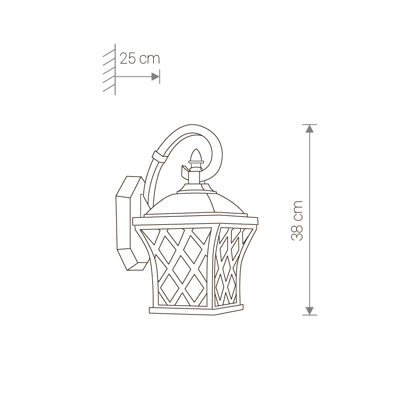 Уличный светильник Nowodvorski 5292 Tay купити