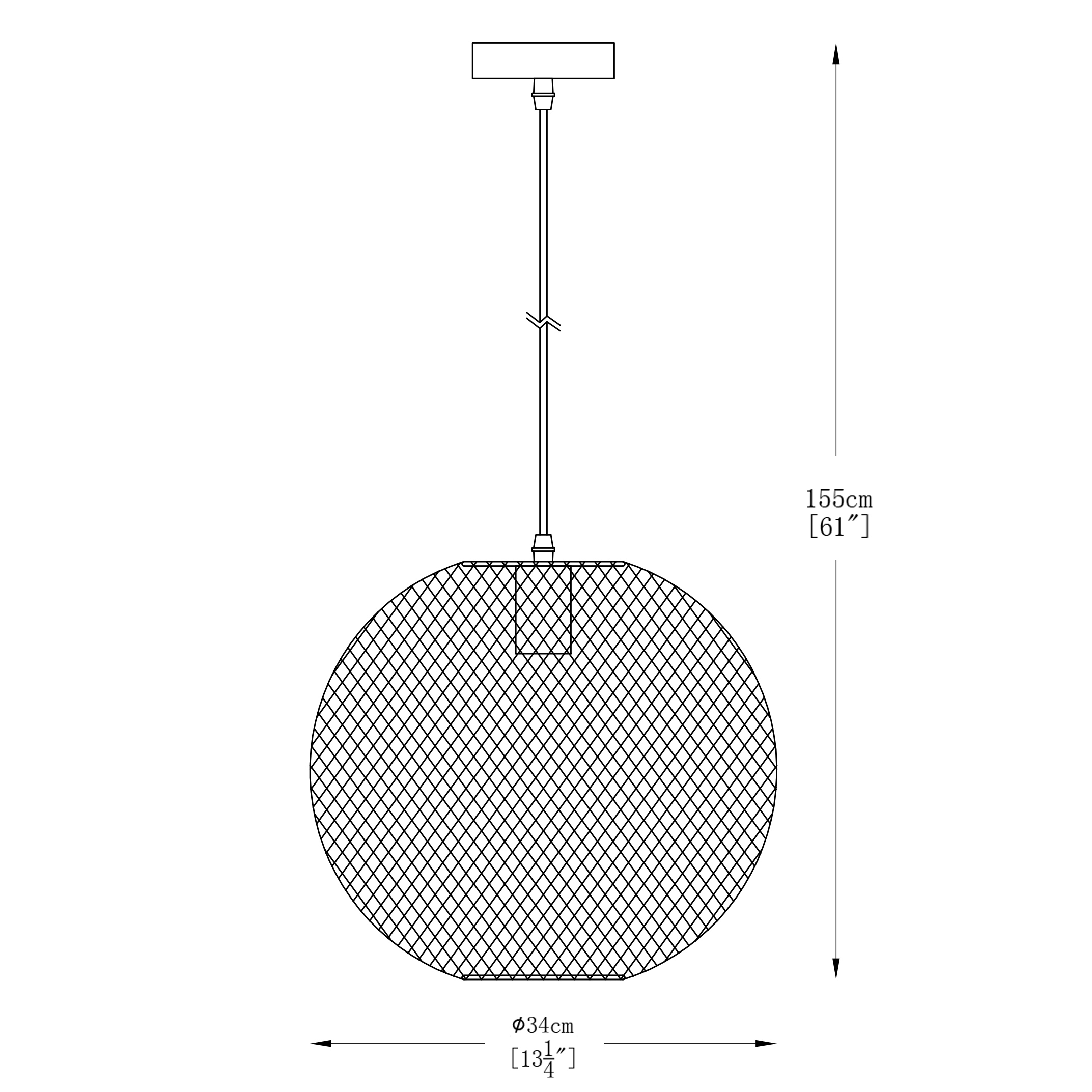 Підвісний світильник Zuma Line A8129L ORION купити