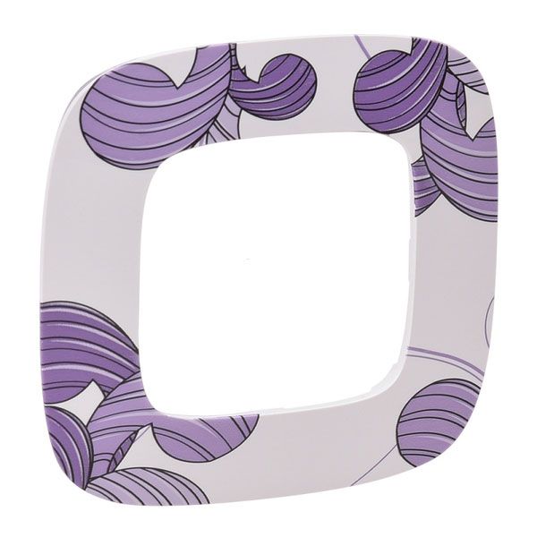 Рамка 1 пост, флора, Valena ALLURE (754361) купити