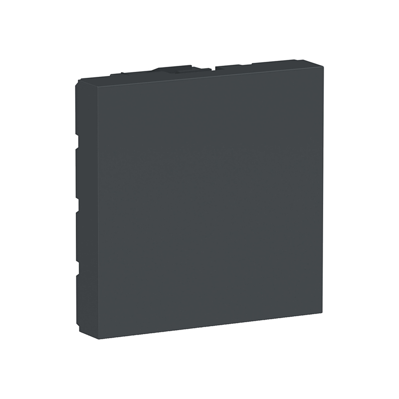 Заглушка 45х45 2-мод. Unica New NU986654 антрацит купити