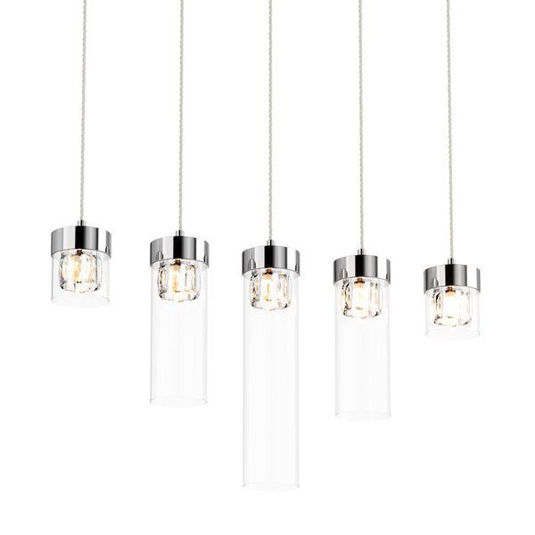 Подвесной светильник Zuma Line P0389-05E-F4AC GEM купити