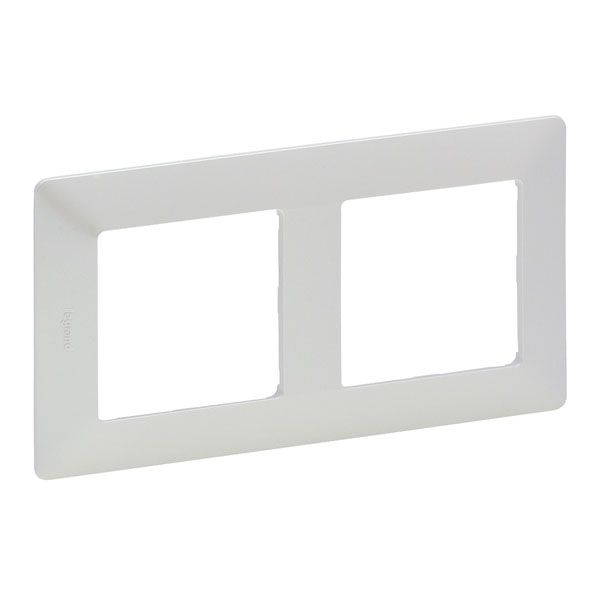 Рамка 2 поста, жемчуг, Valena LIFE (754142) купити