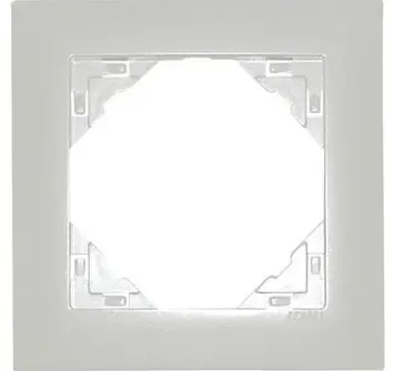 Рамка одинарна EFAPEL LOGUS металік крижаний (90910 TGE) купити