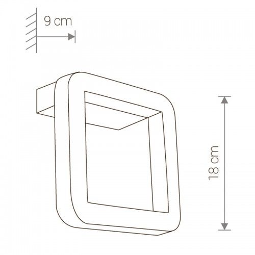 Уличный светильник Nowodvorski 9121 Thika LED купити