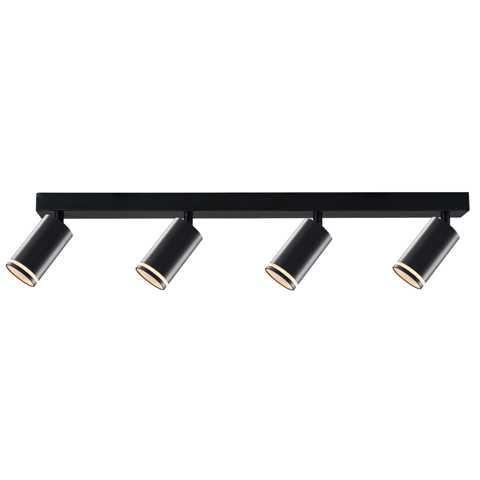 Спот Goldlux 322357 PARIS GU10 4x10W IP20 чорний купити