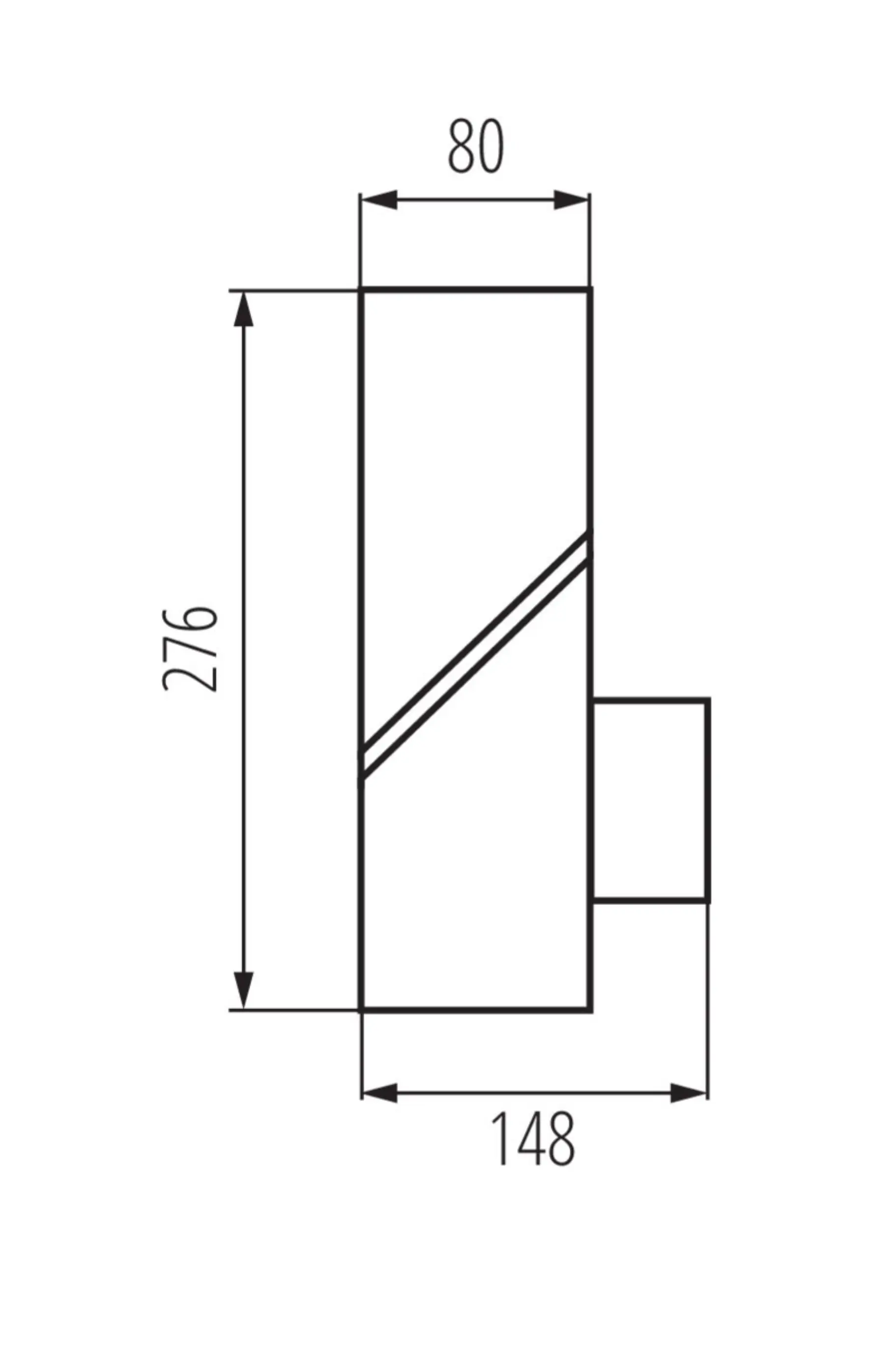 Бра KANLUX 36547 LAVEN з датчиком руху 25 GR (58088) купити