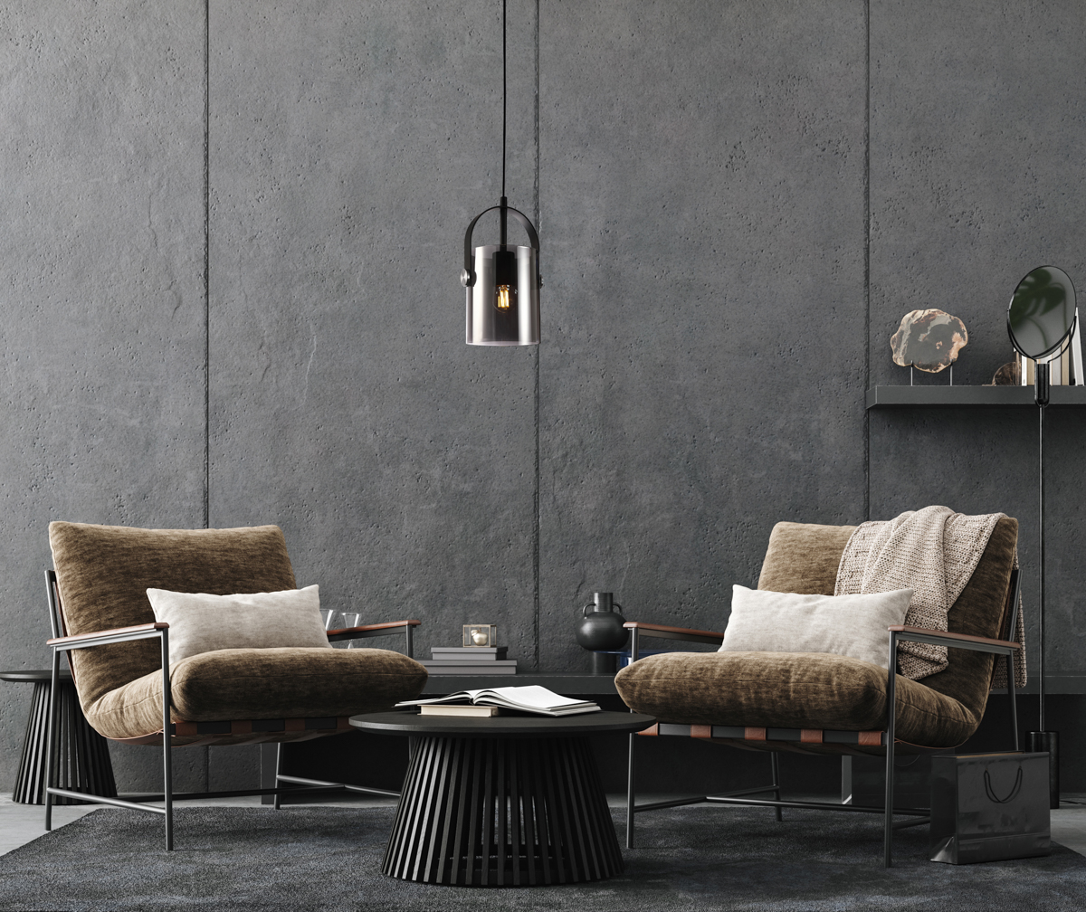 Підвісний світильник ITALUX PND-32453-1-BK+SG Nanesma купити