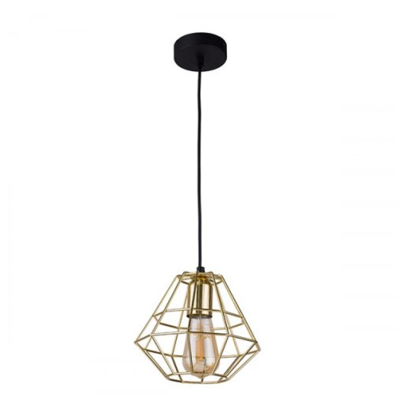 Подвесной светильник TK LIGHTING 1724 DIAMOND GOLD купити