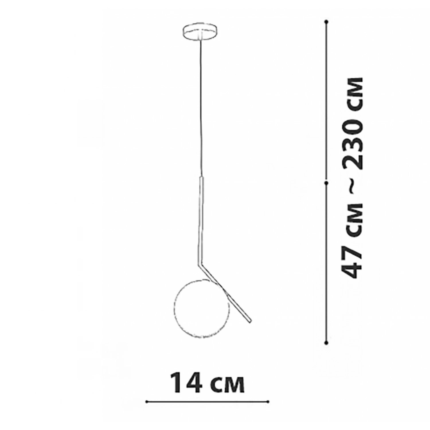 Підвісний світильник Friendlylight Berry B Brass FL3030 купити