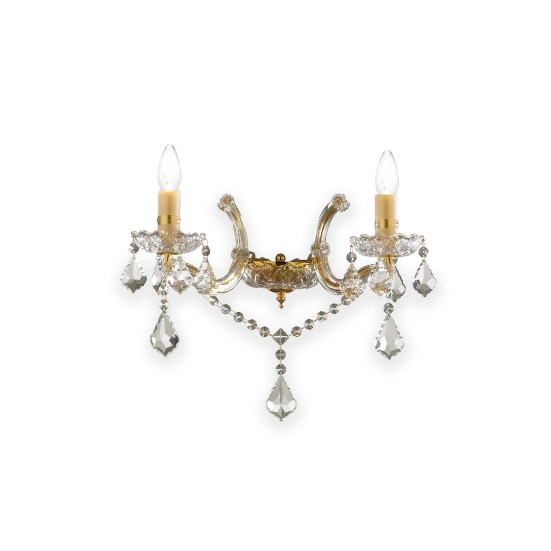 Бра Ideal Lux FLORIAN AP2 ORO купити