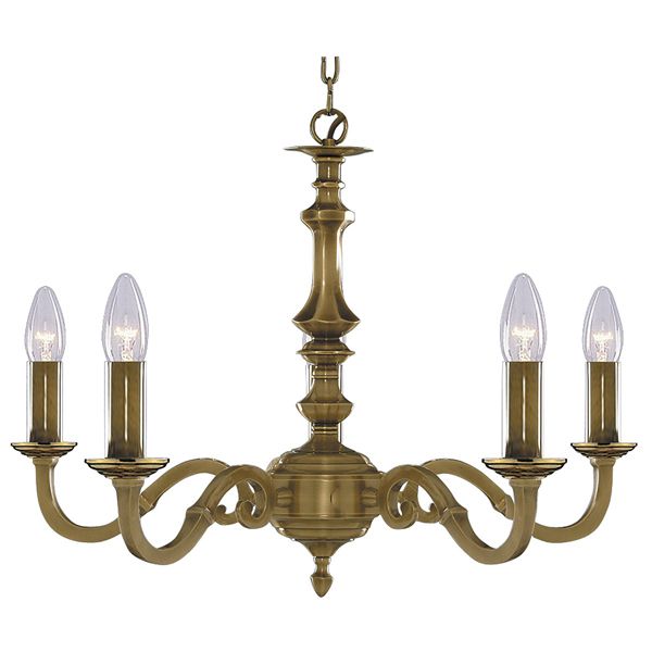 Люстра Searchlight Malaga 1075-5NG купити