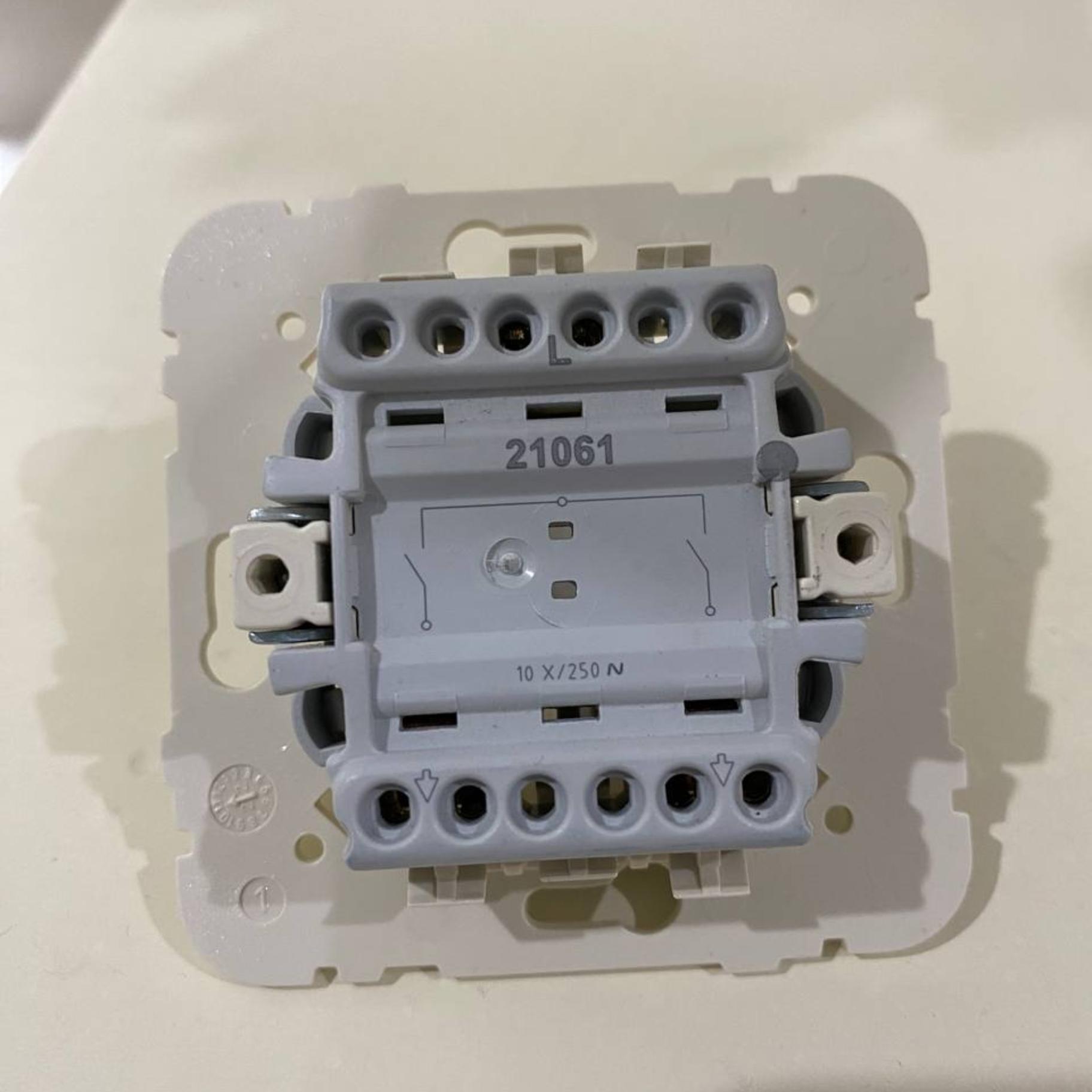 Механізм вимикача 2-кл LOGUS 10АХ 250V (21061) купити