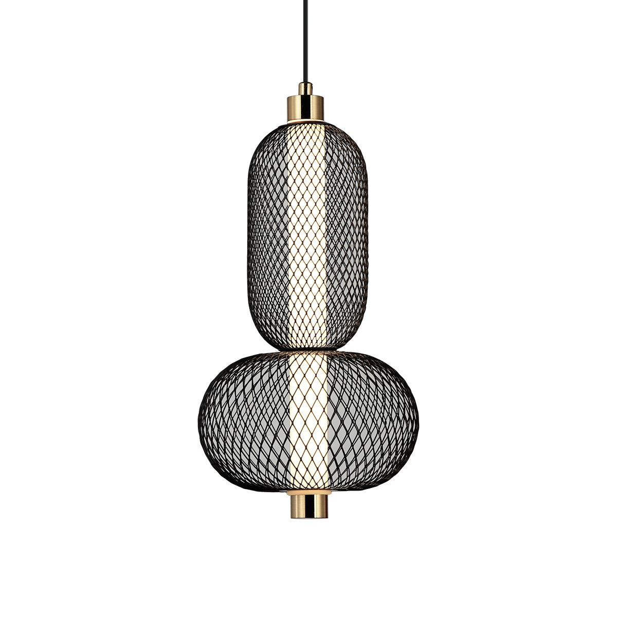 Підвісний світильник ITALUX PND-84283-2-BK Marco купити