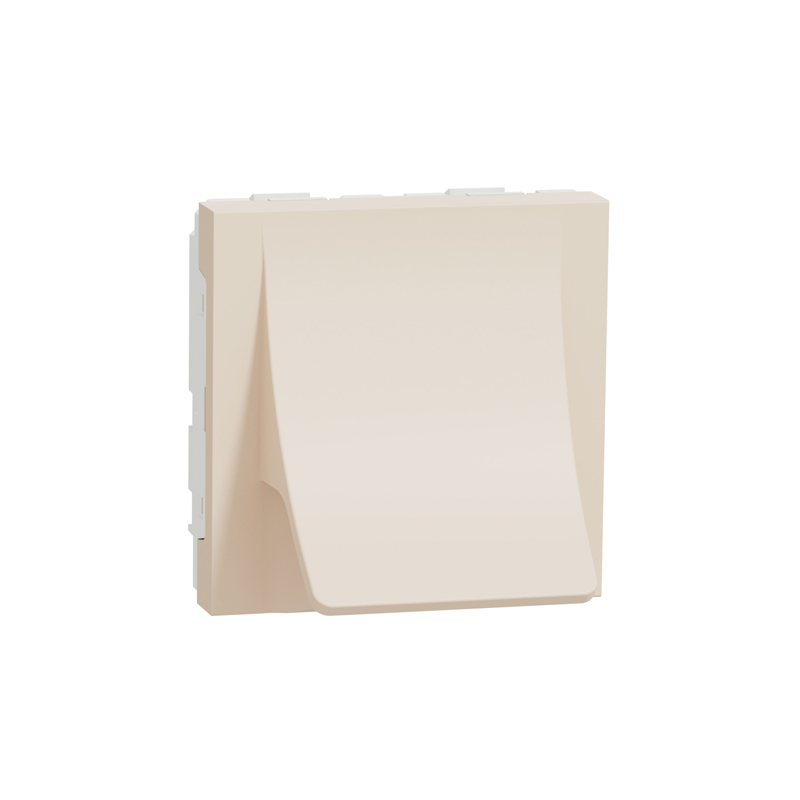 Вывод кабеля, 16 А, Unica New NU386244 бежевый купити