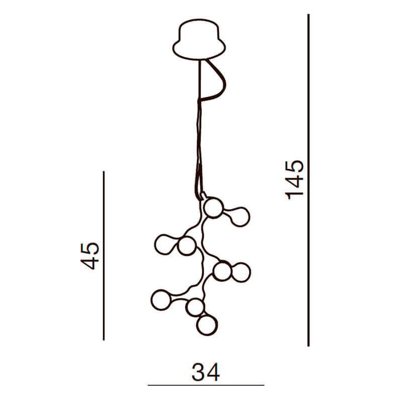 Люстра Azzardo AZ0109 Neurono купити