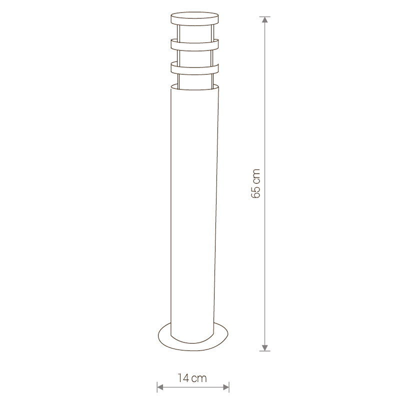 Уличный столбик Nowodvorski 4446 NORIN купити