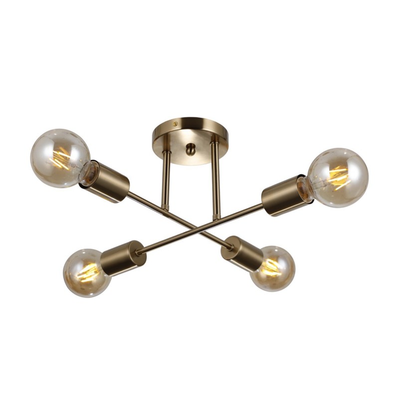 Люстра потолочна ITALUX PND-4052-4-HBR Formio купити