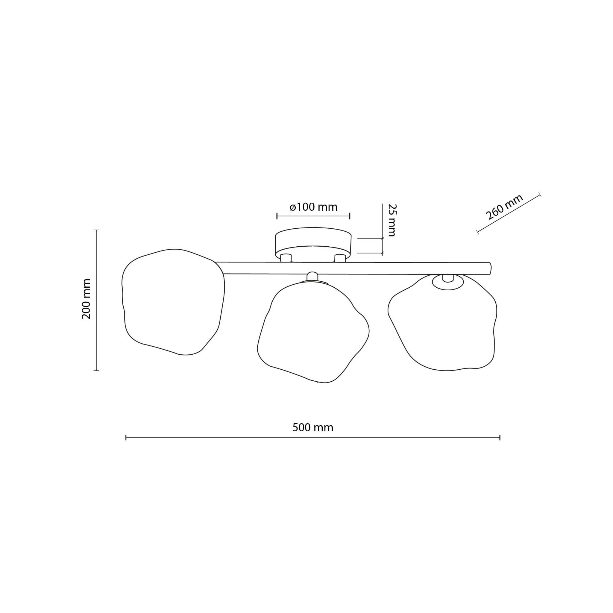 Потолочний світильник TK LIGHTING 11035 LAVA купити