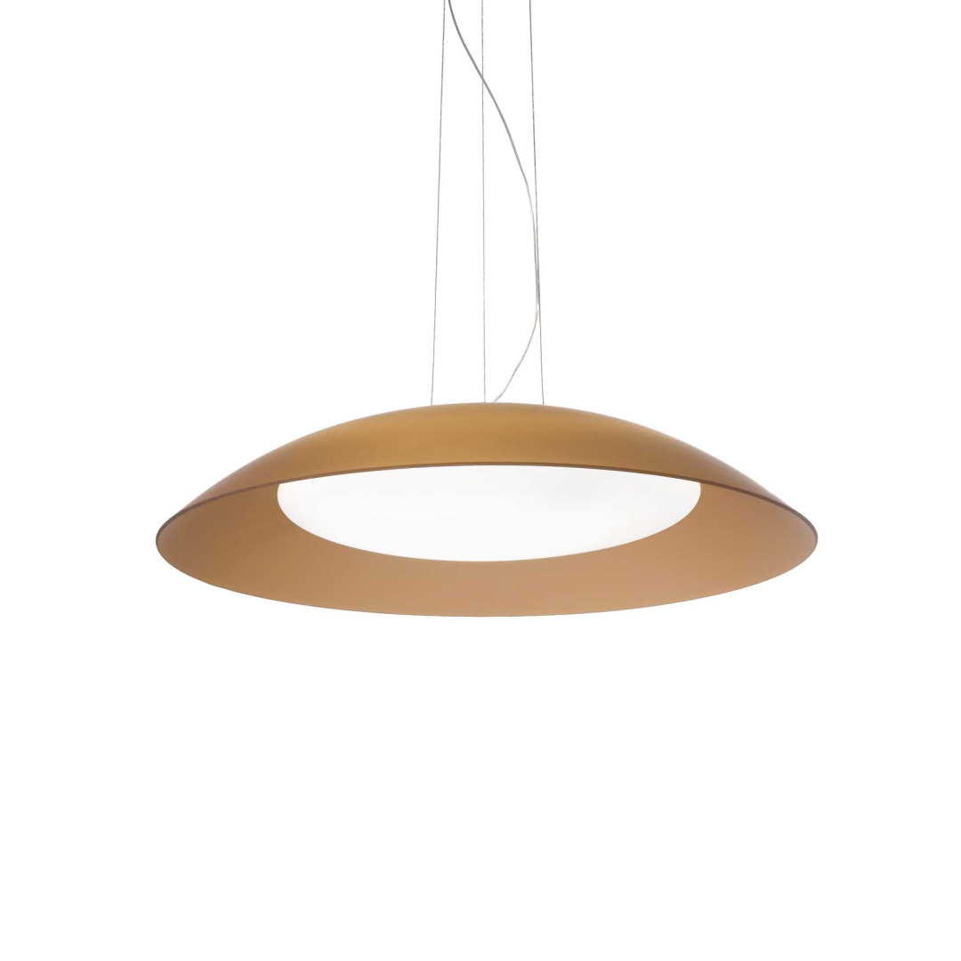 Подвесной светильник Ideal Lux 066608 LENA SP3 D64 MARRONE купити