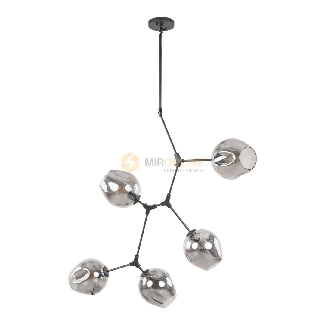 Подвесной светильник ITALUX 10310/5P FUME Nantes купити