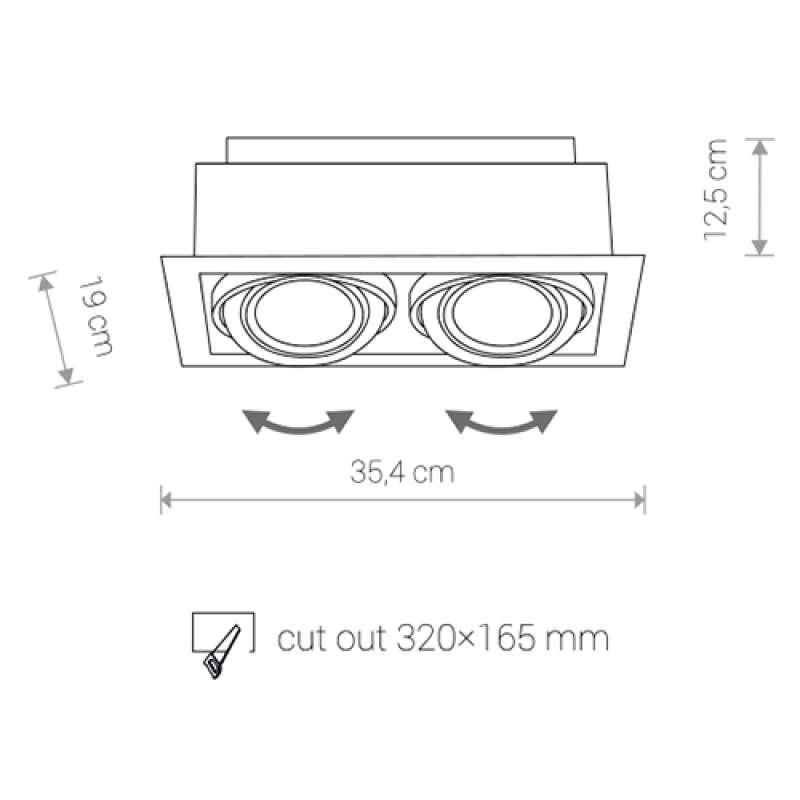 Точковий світильник Nowodvorski 9570 Box купити